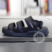 Dép xăng đan Li Ning Giày nam 2018 Thời trang thể thao mùa hè Velcro Trend Sandals Giày đi biển AGUN007