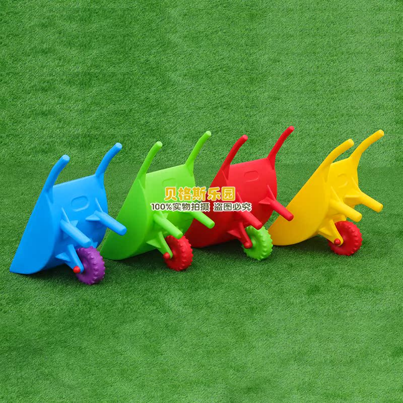 Kindergarten Thickened section Skip Car Feel Integrated Single Wheels Small Cart Children Toy Plastic Single Wheels Trolley Balance Car