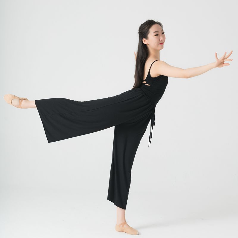 Art students modern broad leg pants classical pants wide leg pants pure cotton Modale North Dance Teacher suit girl
