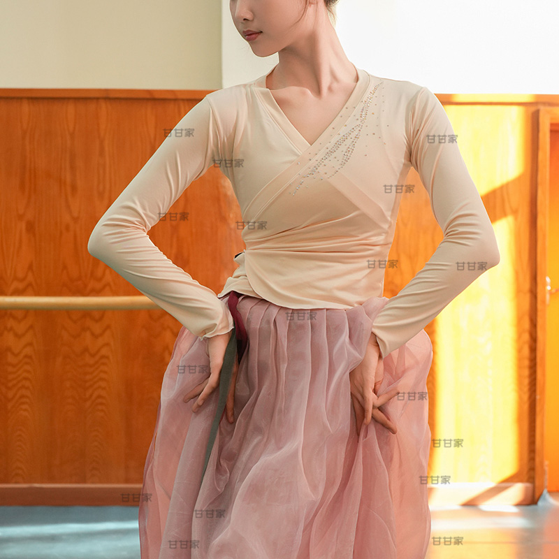 Beidance House of the same ethnic dance North Korean dance rehearsas performance group Costume Class Costume body blouses women-Taobao