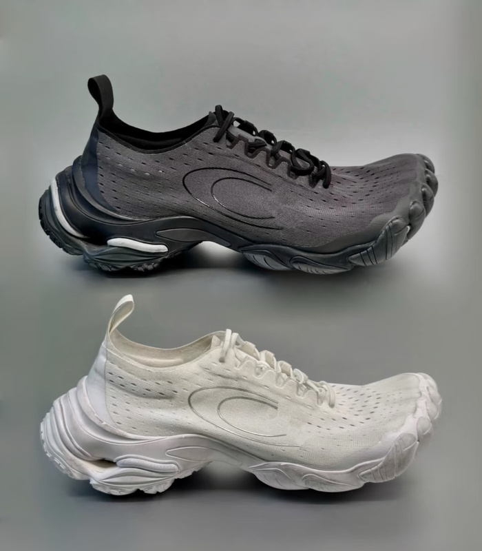 26 New Models with Five-Toe Structure ~ Dad Shoes with Thick Soles, Vintage-Style Sneakers, Men's Mesh Sneakers
