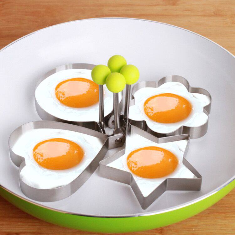 Omelets Mold Mold Nonstick Loving Fried Eggs Round Lotus Balls Egg Sharper Egg deity Breakfast Heart-shaped Children