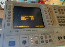Used Edwan ADVANTEST R3751bh network analyzer faulty