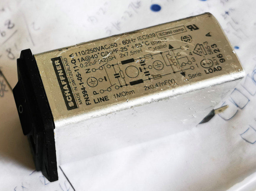 Switzerland Schaffner Schaffner multi-function power input filter FN394-1-05-11-Q-A