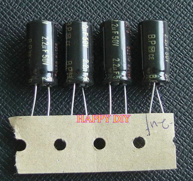 New Panasonic Pyramid polar BPM combined frequency capacitor 2 UF 50V original box belt