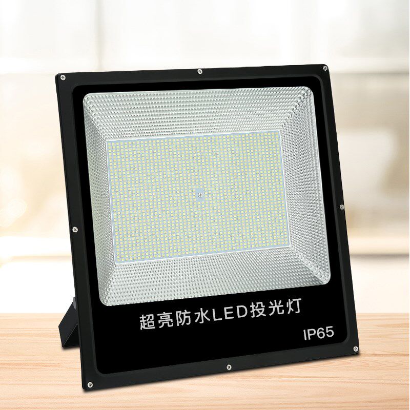LED Floodlight Outdoor Waterproof Spotlight Power 100w ultra bright 200 W 50 outdoor lighting Advertisement projection lamp