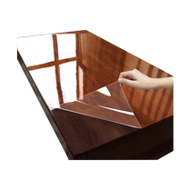 透明桌面实木餐桌台面保护家具贴膜防烫岩板大理石英石茶几子676