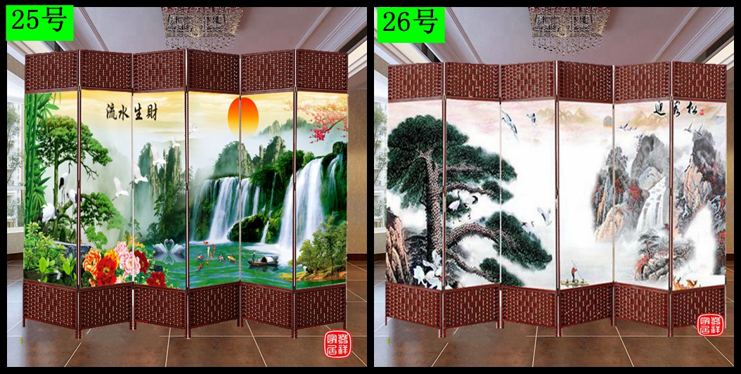 Trung Quốc màn hình phân vùng đơn giản gấp phòng khách hiên tường di chuyển màn hình gấp đơn giản văn phòng hiện đại màn hình gỗ rắn - Màn hình / Cửa sổ kệ ngăn phòng khách