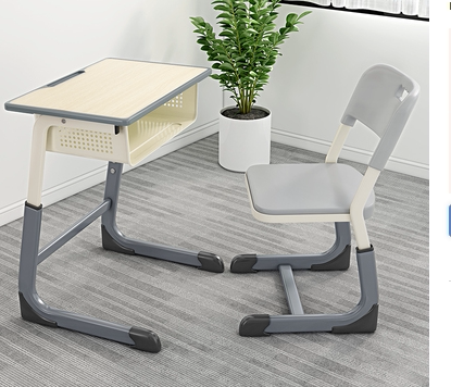 Desks and chairs training tables for primary and secondary school students and children learning schools home hosting tutoring classes single and double factory outlets
