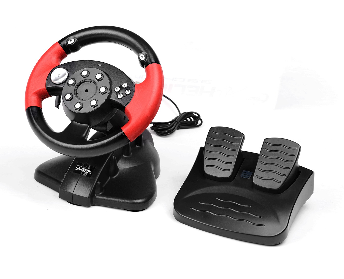 GameMon Gewell Trò chơi có dây Chỉ đạo Wheel Hỗ trợ PC X-đầu vào PS2 PS3 vô lăng chơi game pc