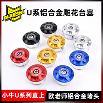 Dedicated for Mavericks electric car U A U B UQi rear seat bench plug CNC decoration rear plug modification accessories