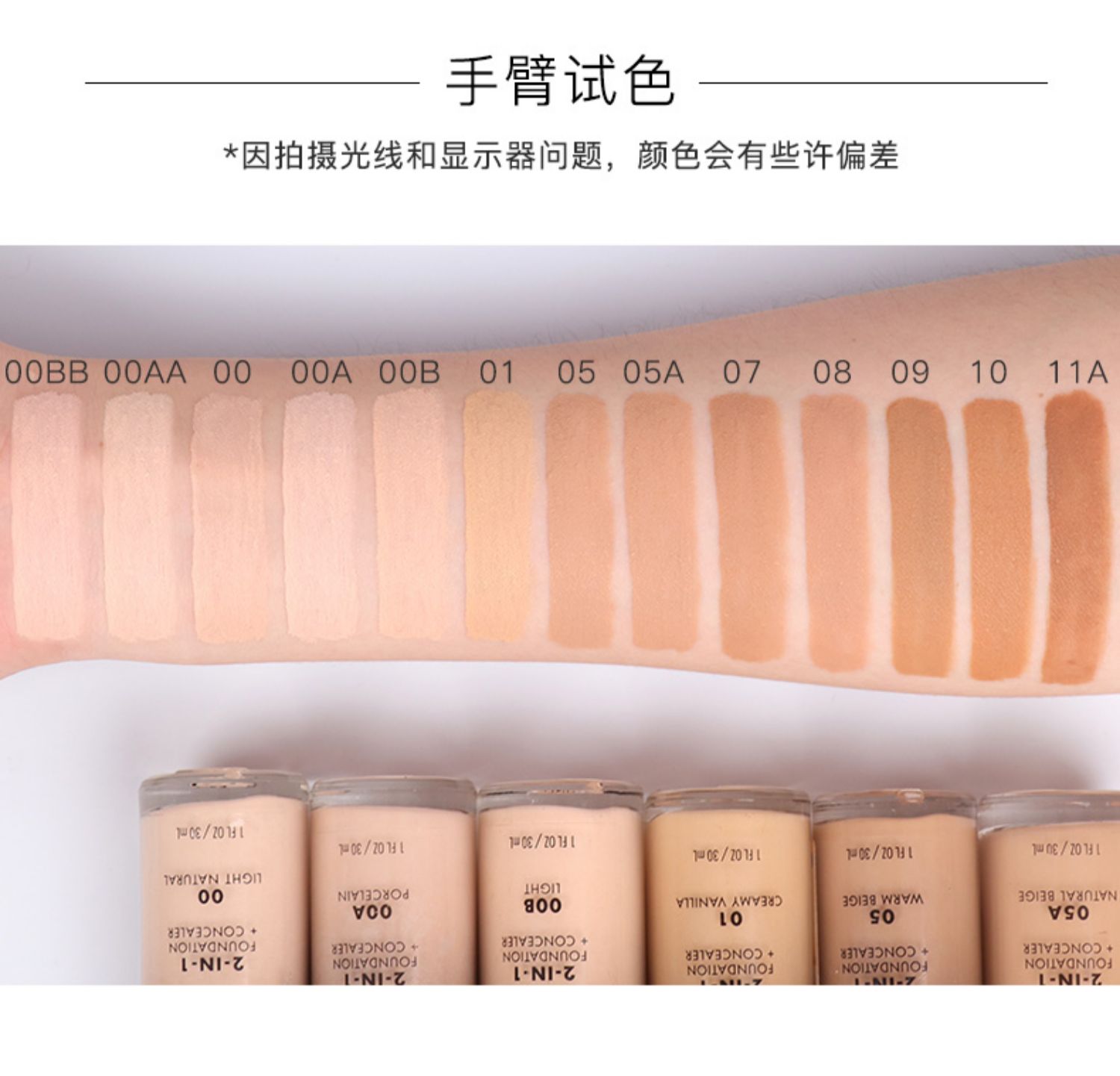 Milani Liquid Foundation Oil Control Base Makeup Trang điểm lâu trôi Da khô dưỡng ẩm Không trang điểm Trang điểm nude Mỹ Chính hãng - Nền tảng chất lỏng / Stick Foundation kem nền bb collagen