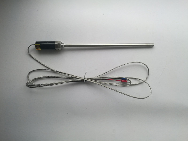 Imported stainless steel waterproof temperature sensor monitor Pt100 Platinum thermal resistance K-type thermocouple temperature rod CU50