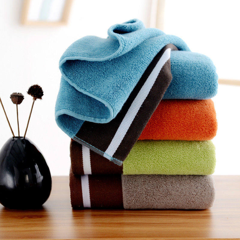 Towels pure cotton adult face washing household with all cotton men and women thickened soft absorption wiping head towel