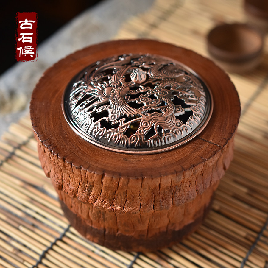 Solid Wood Incense Stove Home room Incense Living Room Large ring Incense Stove Incense Stove for Fotea Road Home Office Swaying Pieces