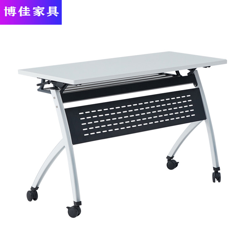 Nanning Office Folding Mobile Training Table And Chairs Conference Room Coaching Class Table And Chairs Combination Brief Modern Environmental Protection