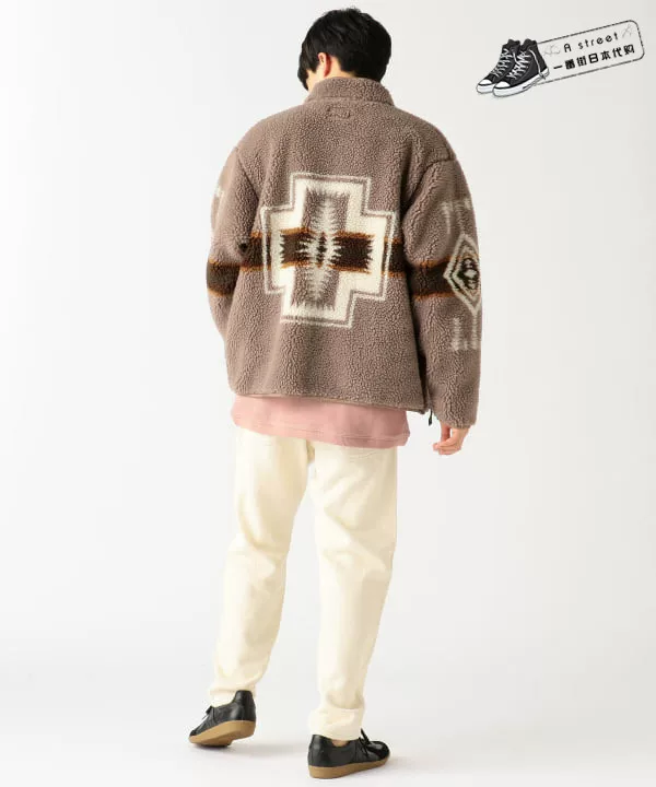 PENDLETON × B:MING by BEAMS Special Note Fleece Jacket 92-18-0278-964