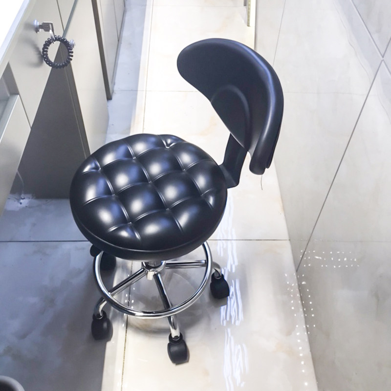 Front desk bar Chair Fashion Swivel Round Stool Lift Bar Chair Bar Chair Backrest High Footstool Beauty Stool Bar Stool