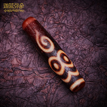 (Carblue sky beads) to pure-like fared eye beads pendant Pafidelity natural jade medullary Naulock bone chain