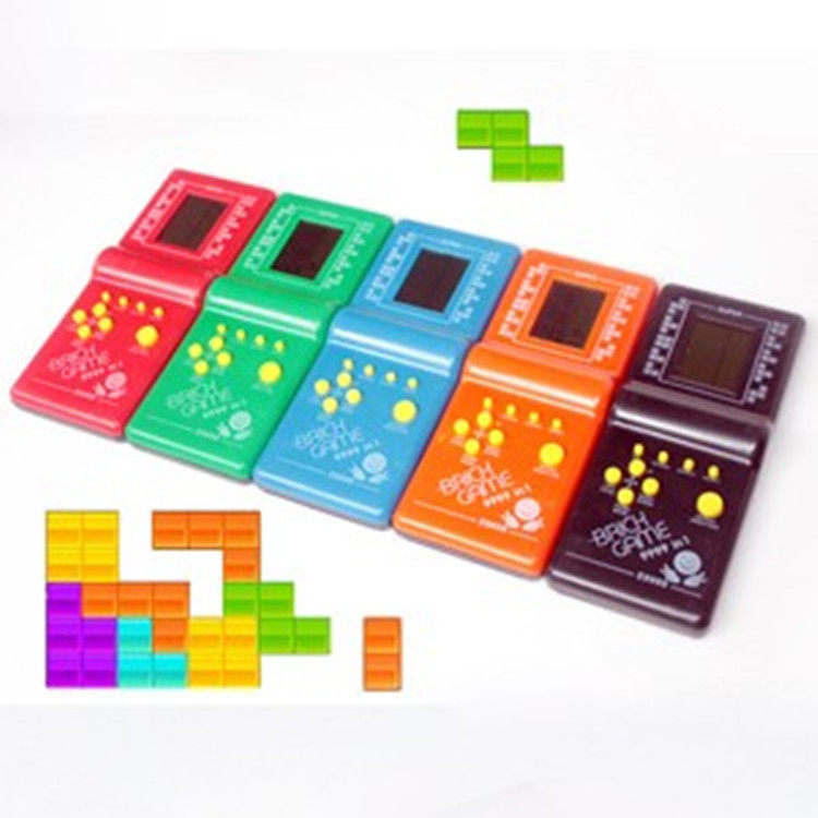 61 Children's Day gifts to men and women Russian Tetris palm consoles Puzzle Toy Classic Nostalgia