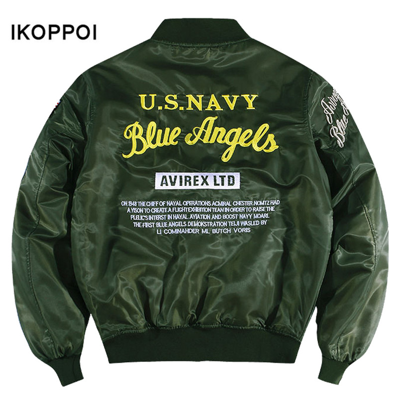Boomer Yu Wenle Spring Autumn Season MA1 Pilot Jacket Men's Air Force Jacket Baseball Uniform Loose Large Size Thin