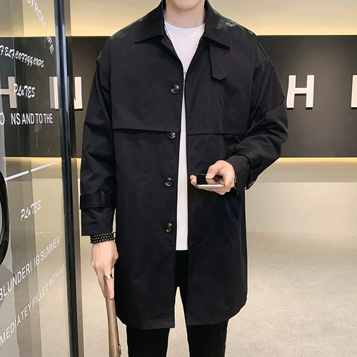 Осенняя куртка, трендовый универсальный плащ для отдыха, в корейском стиле