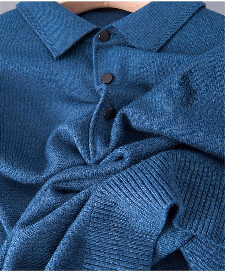 Мужской трикотажный демисезонный свитер, удерживающий тепло универсальный базовый приятный телу оберег на день рождения ikoppoi 