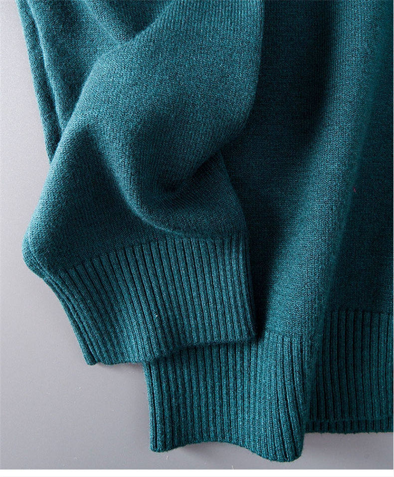 Мужской трикотажный демисезонный свитер, удерживающий тепло универсальный базовый приятный телу оберег на день рождения ikoppoi 