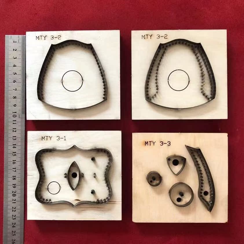 Owl key bag knife mold car key bag knife mold imported knife with oblique cut four boards diy