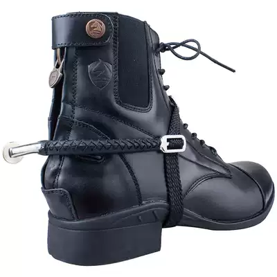 Round wheel spurs (leather) British spurs Spurs spurs with l code Rocky harness 8110068