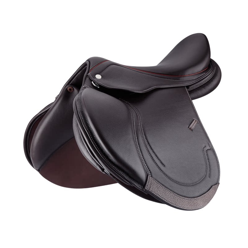 Cavassion-Com British Saddle (Double Cowhide Attachment) Integrated Saddle Rocky Harness 8202029