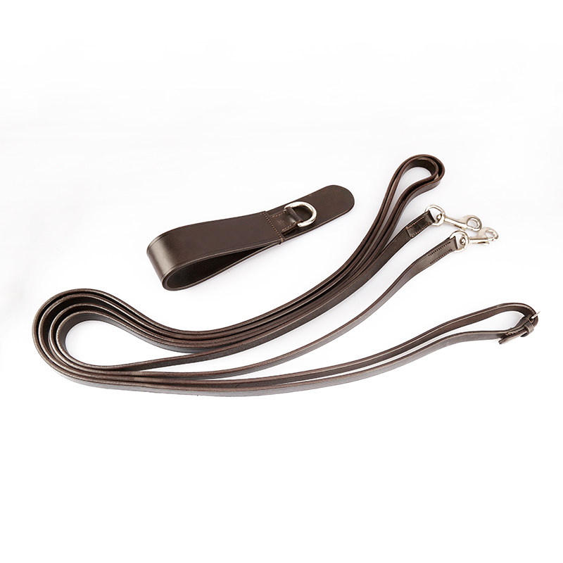 CALDENE British Secondary Reins Brown Horse Equipment Equestrian Sport Rocky Harness 8218038