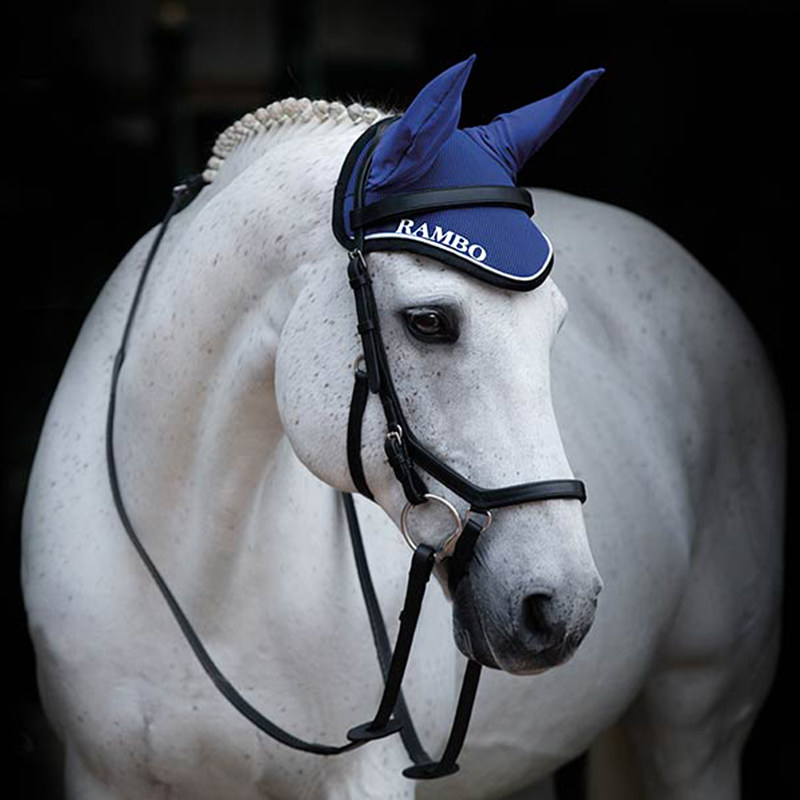 Horseware-Rambo horse ear hood (Air Tech) Lochma with 8216016
