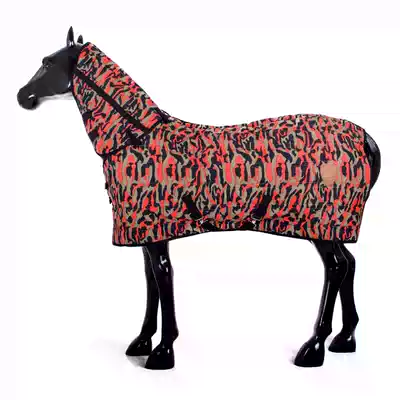 Cavassion camouflage winter one-piece padded horse clothes scarf detachable 3d cropping Rocky harness 8219063