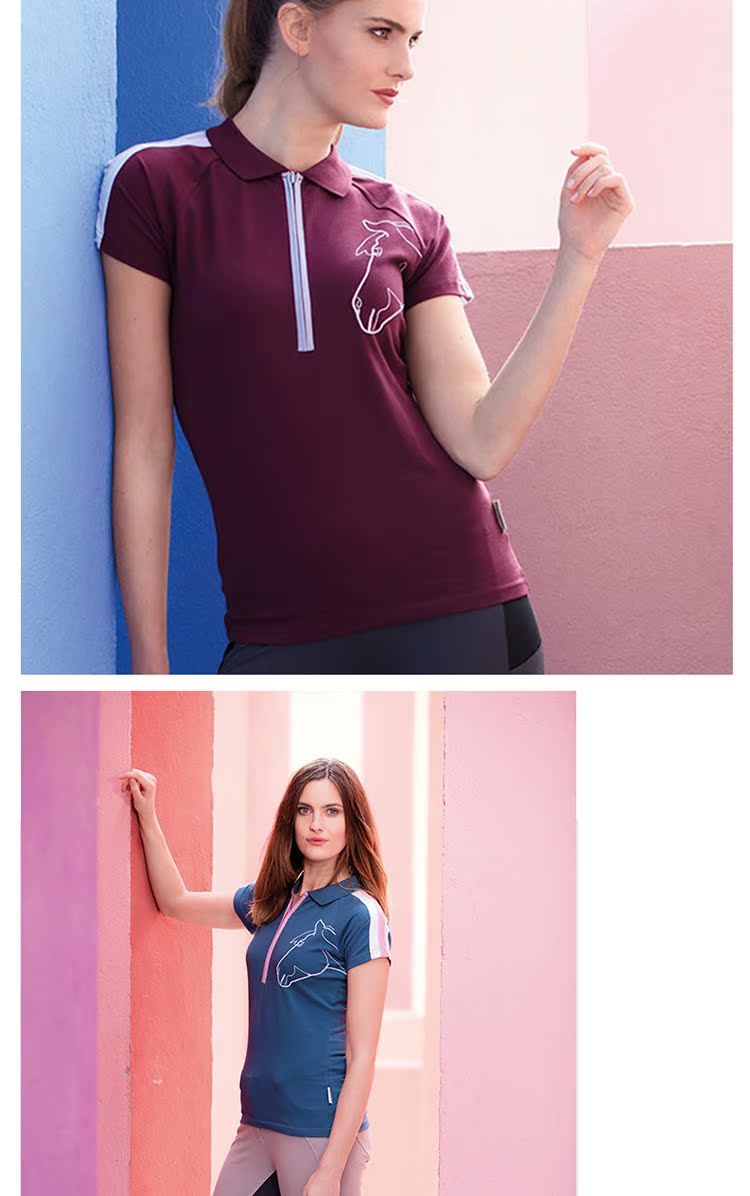 Cưỡi ngựa Thể thao T-shirt Cưỡi T-shirt Cưỡi ngựa Cưỡi ngựa Cưỡi ngựa Nhà nghỉ Ngựa 8102048 mũ cưỡi ngựa