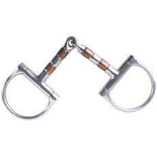 трензель cavassion d形滚轴衔铁马口衔铁 135cm 洛奇马具8209084