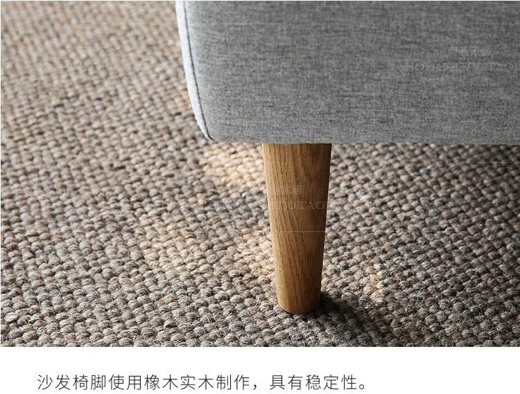 Phong cách Bắc Âu màu xám vải sofa màu đỏ căn hộ nhỏ túi mềm hậu hiện đại đơn giản sofa ba người tùy chỉnh - Ghế sô pha sofa văng da
