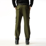 Демисезонные хлопковые износостойкие штаны, увеличенная толщина, защита от ожогов