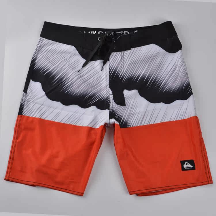 Quiksilver original single elastic beach pants loose male speed dry spa fitness competition sports casual shorts