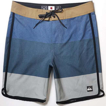 Quiksilver beach pants men quick dry can go to the water seaside vacation surf stretch fitness waterproof five-point shorts