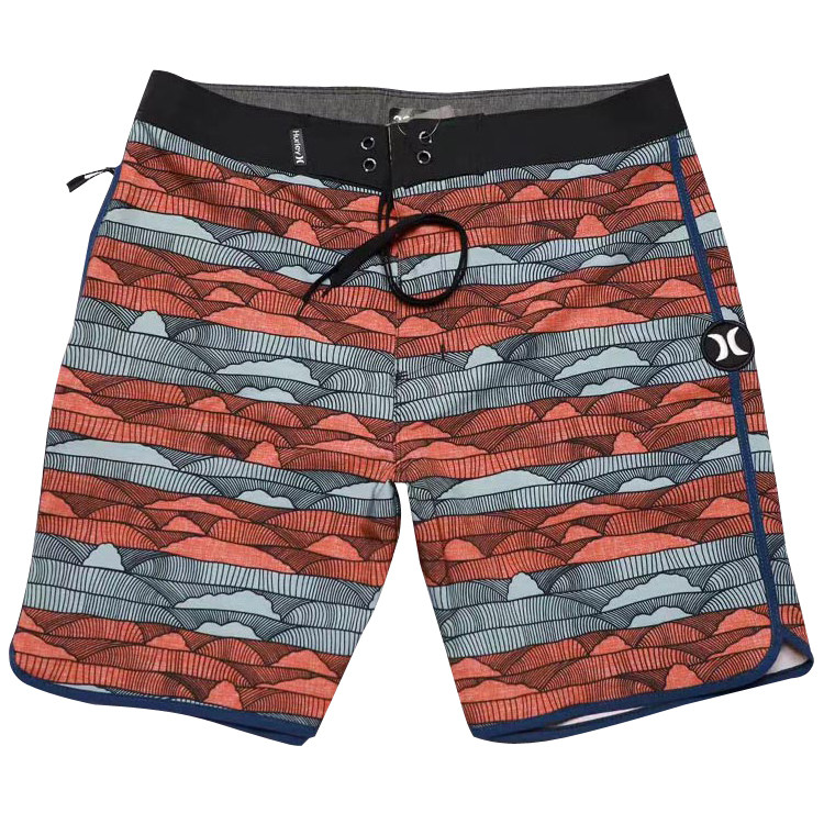 Beach Pants Male Tide Signs Speed Dry Seaside Seaside Holiday Loose large size Elastic Fitness Surf Shorts Swim Trunks