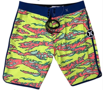 2018 New Original single high-weight beach pants men quick-dry loose fitness sports surf hot spring seaside camouflage shorts