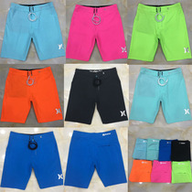 2017 New Original Single High stretch beach pants men quick dry loose solid color fitness sports casual shorts