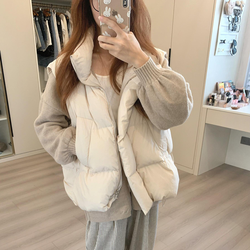 Down Vest for Women, Outerwear, 2026 Autumn and Winter New Style, Fashionable and Trendy, Popular Vest for Petite Women, Sleeveless Jacket Down Vest for Women, Outerwear, 2026 Autumn and Winter New Style, Fashionable and Trendy, Popular Vest for Petite Women, Sleeveless Jacket
