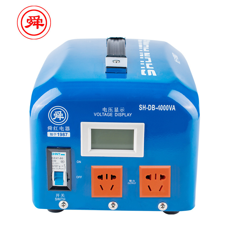Sun Red Transformer 220V Turns 110V 110V 4000W Industry Level High Power US Japan Power Converter