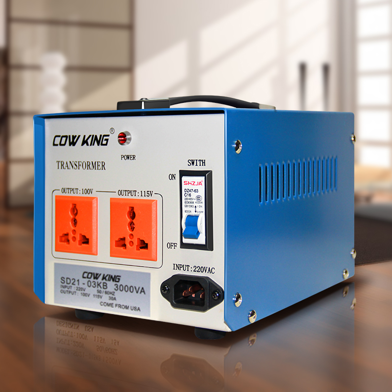 220V 220V turns 110V transformers COW KING bull king 220-100V 115V 3000W