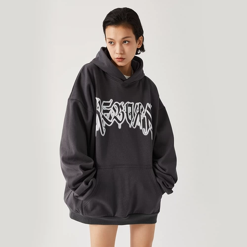 CHIGGALAB Демисезонная толстовка с капюшоном, утепленная толстовка, в американском стиле