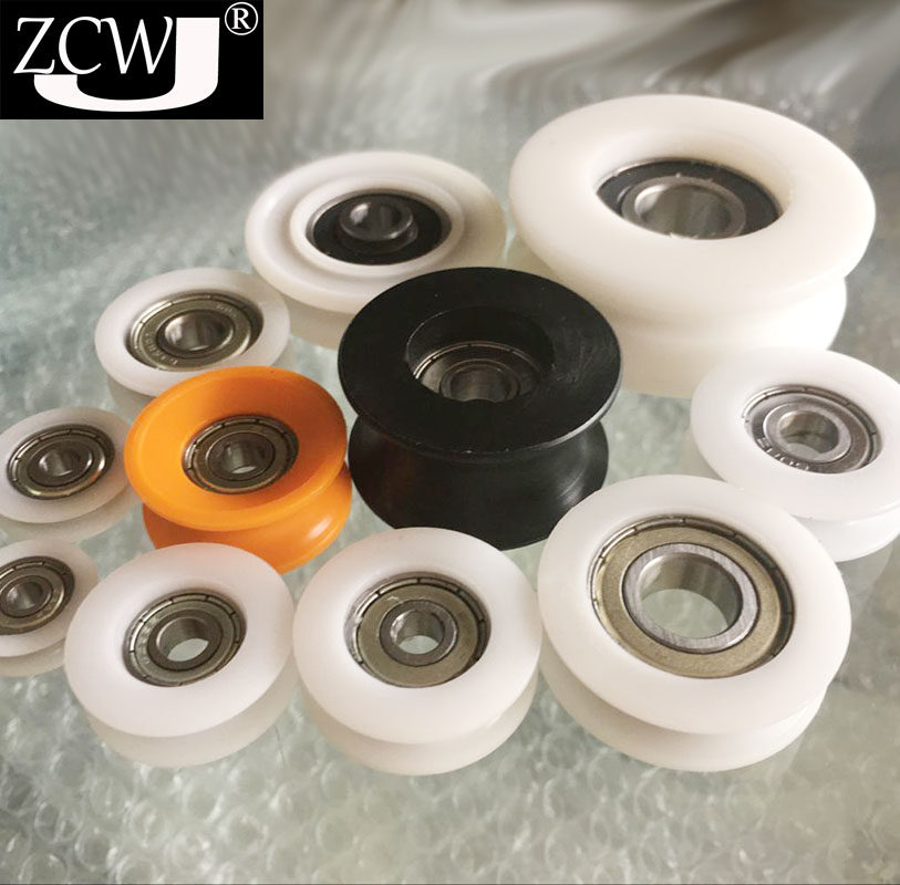 Plastic wrap rubber wheels doors and windows pulleys inner diameter holes 4 5 6 8 10 12 15 15 23 23 26 30 40