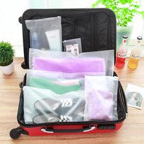 MEGA waterproof transparent travel clothes underwear underwear finishing bag bag for clothes storage bag set