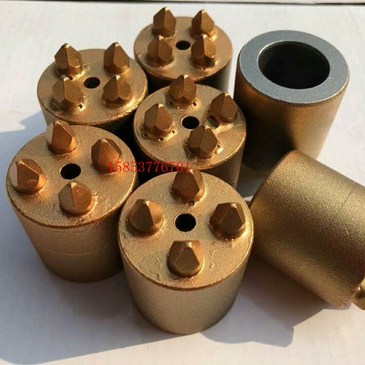 Hand-held alloy chisel hair head concrete chisel hair machine chisel hair hammer pneumatic road hair pulling machine alloy head hair head